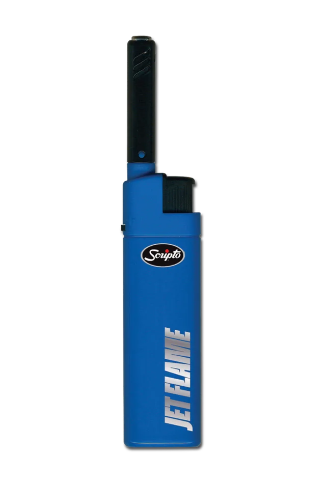 Blue Scripto Hybrid Jet Flame lighter